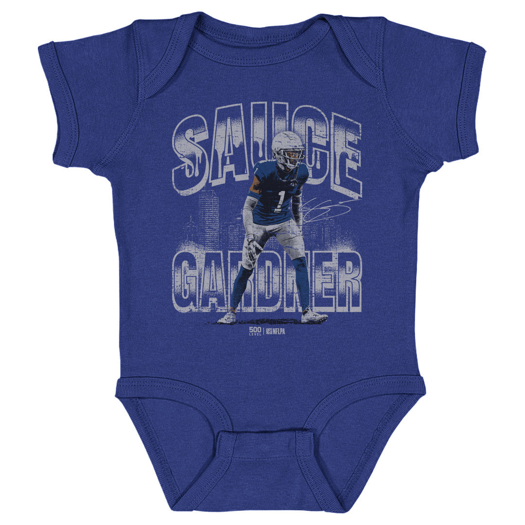Sauce Gardner Indianapolis Skyline WHT