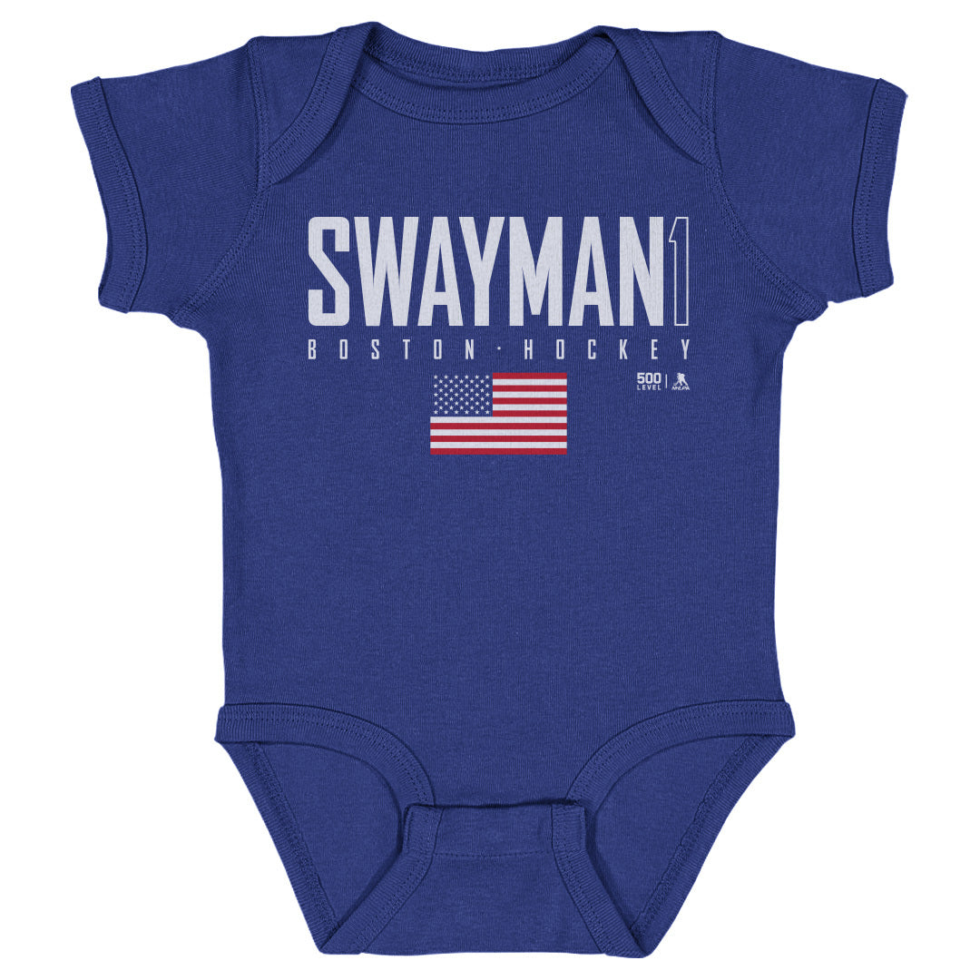 Jeremy Swayman Boston USA Elite WHT