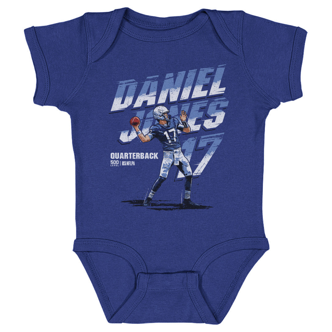 Daniel Jones Indianapolis Name Number WHT