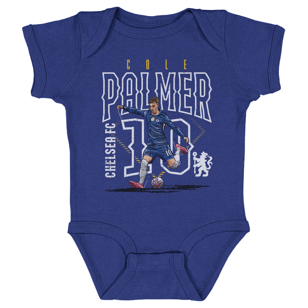 Cole Palmer Chelsea FC Outline Number WHT