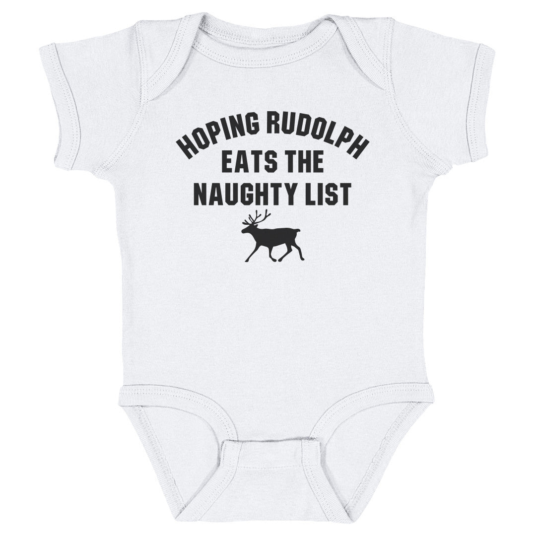 Christmas Hoping Rudolph Eats The Naughty List