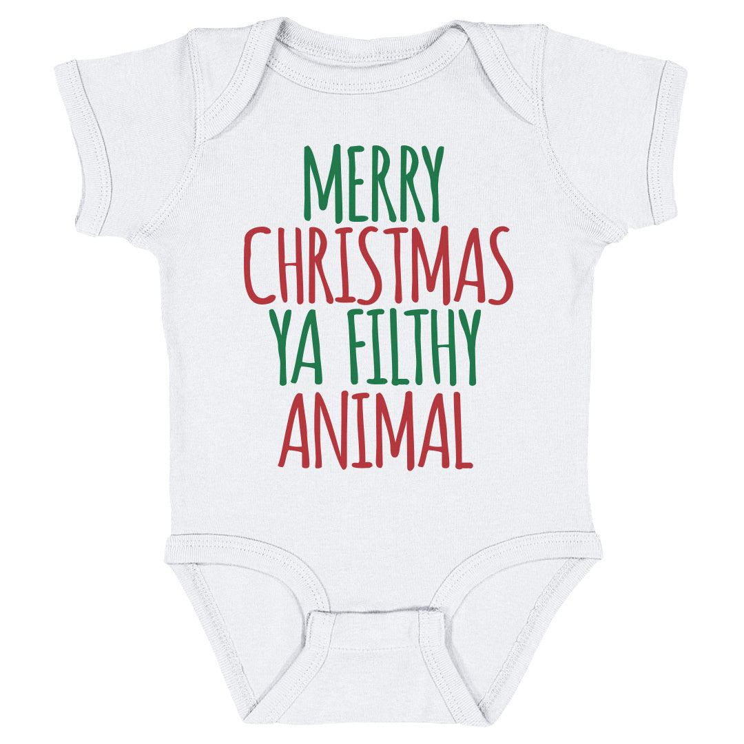 Christmas Merry Christmas Ya Filthy Animal