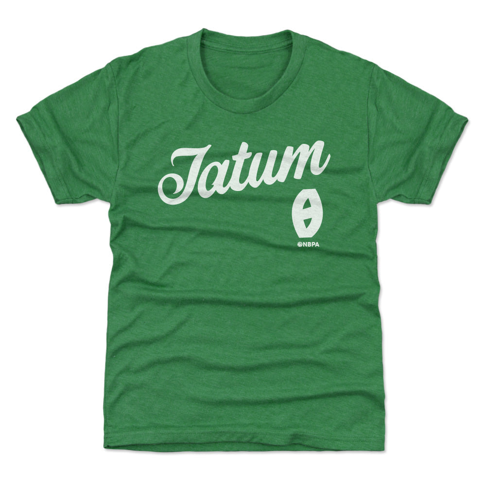 Jayson Tatum Boston Script WHT