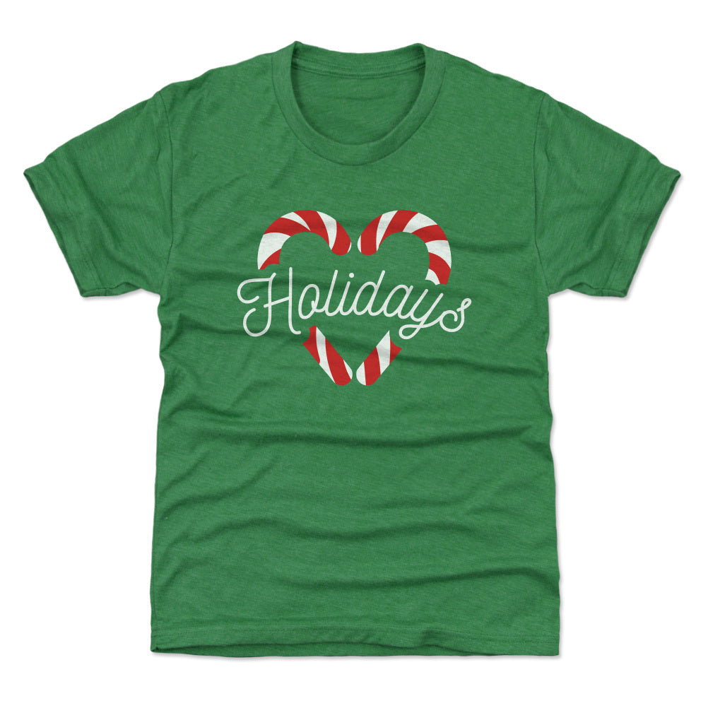 Christmas Candy Cane Heart WHT