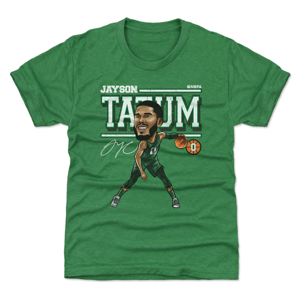 Jayson Tatum Cartoon WHT