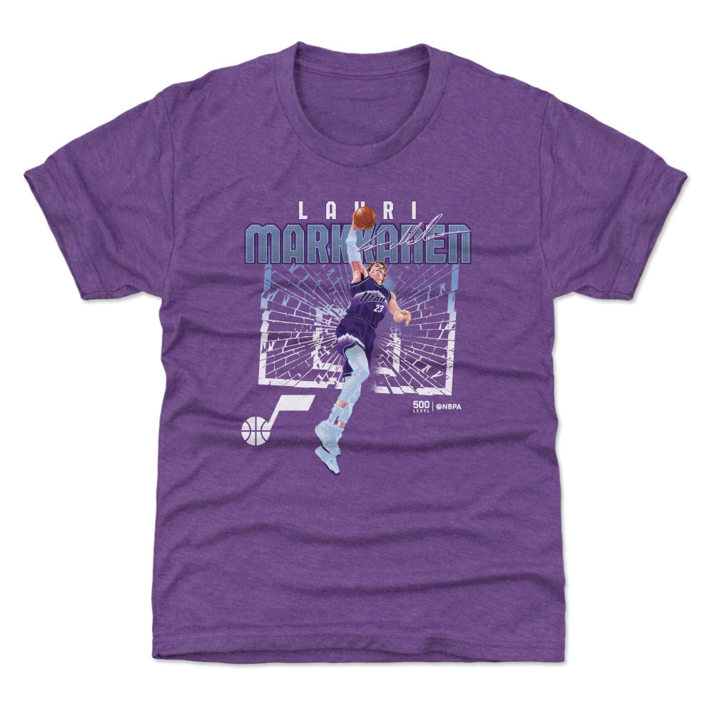 Lauri Markkanen Utah Jazz Shattered WHT