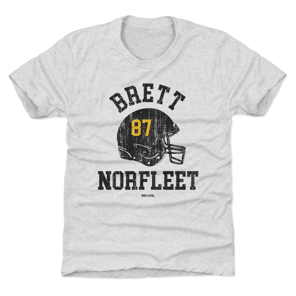 Brett Norfleet College Helmet Font