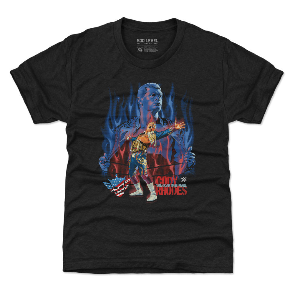 Cody Rhodes Flames WHT