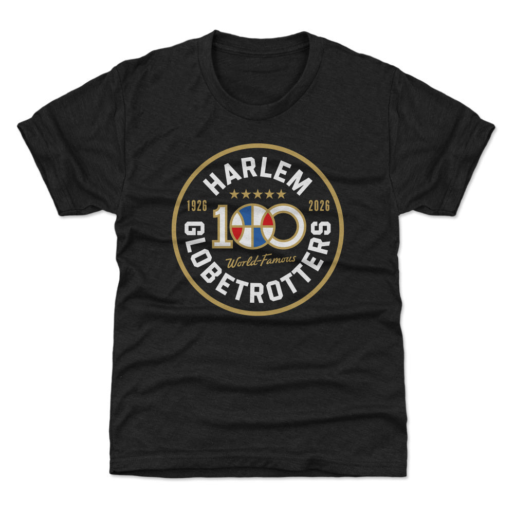 Harlem Globetrotters 100 Years Circle WHT