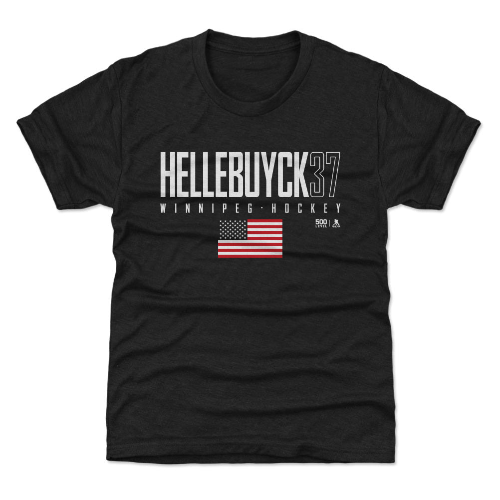 Connor Hellebuyck Winnipeg USA Elite WHT