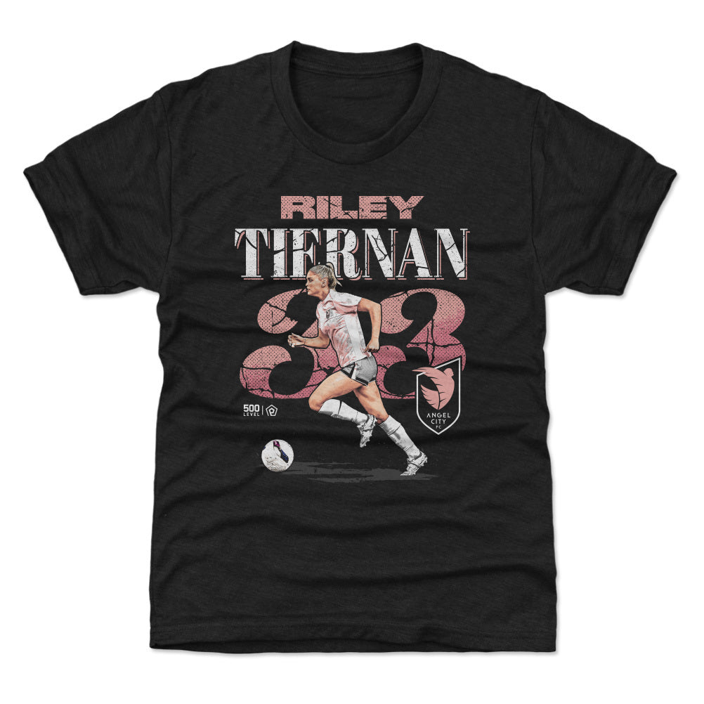 Riley Tiernan Angel City FC Cracked Number WHT