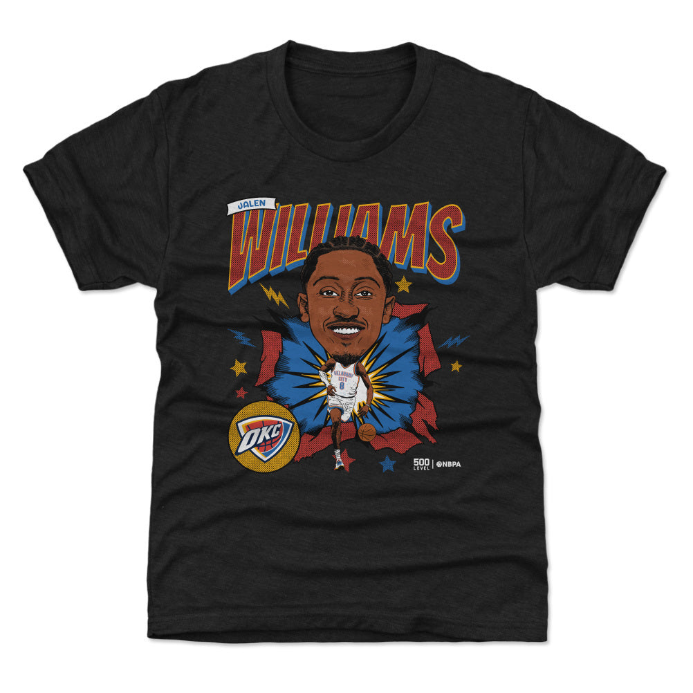 Jalen Williams Oklahoma City Thunder Caricature WHT