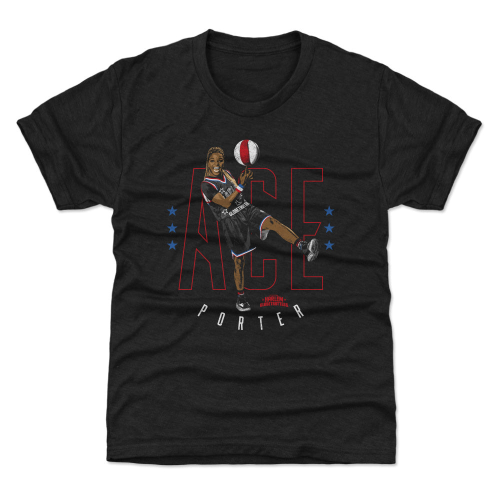 Ace Porter Harlem Globetrotters Outline WHT