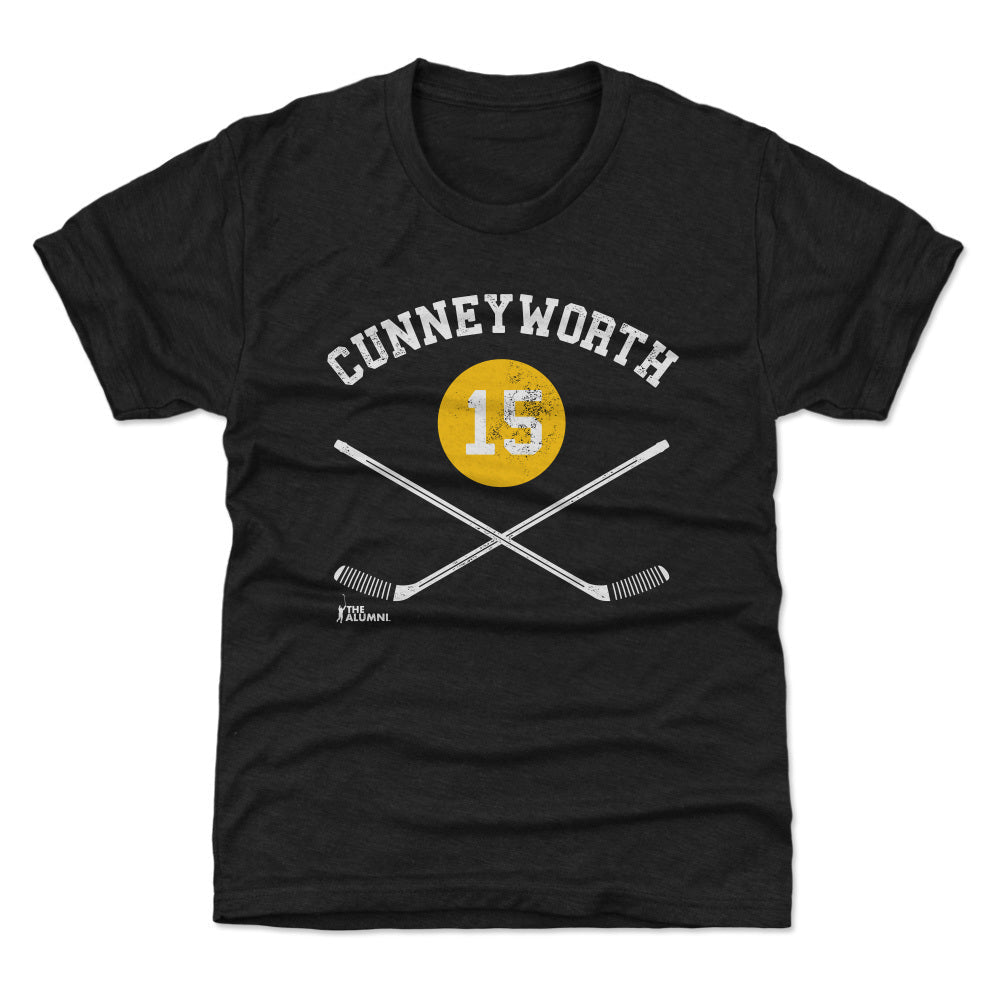 Randy Cunneyworth Pittsburgh 15 Sticks WHT