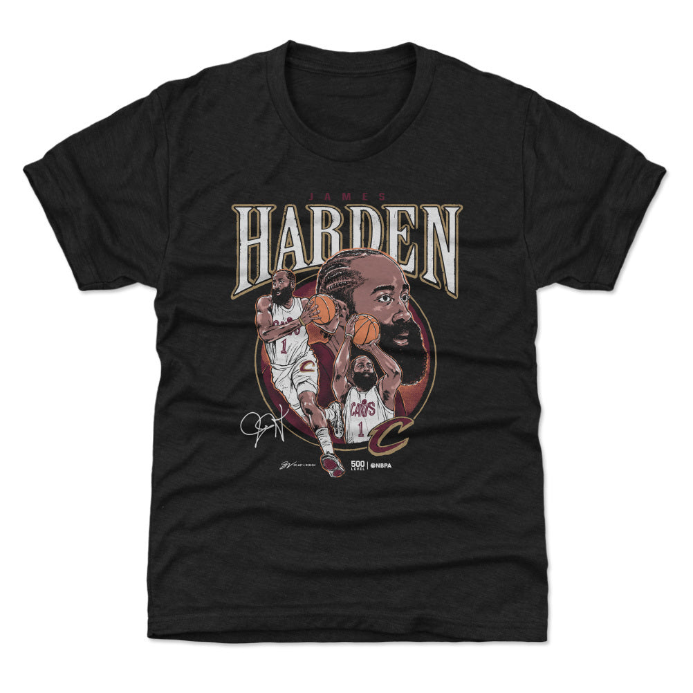 James Harden Cleveland Cavaliers Trio WHT