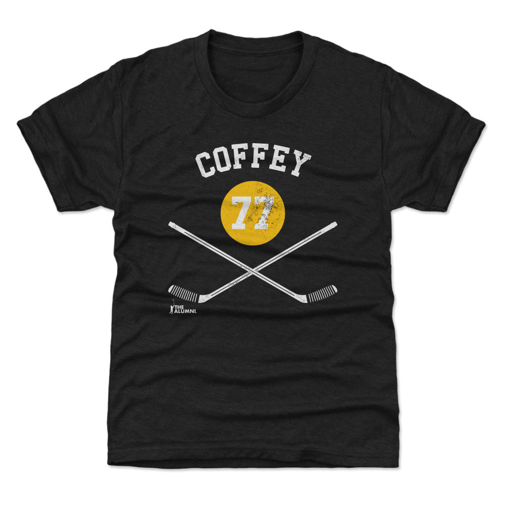 Paul Coffey Pittsburgh 77 Sticks WHT
