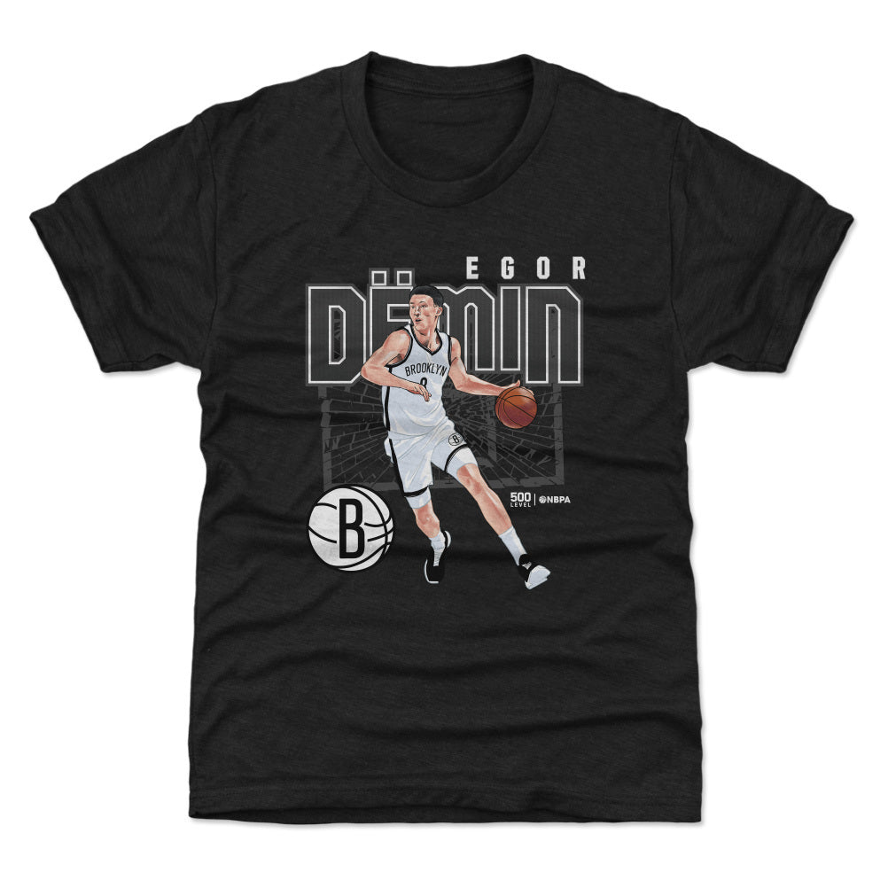 Egor Demin Brooklyn Nets Shattered WHT