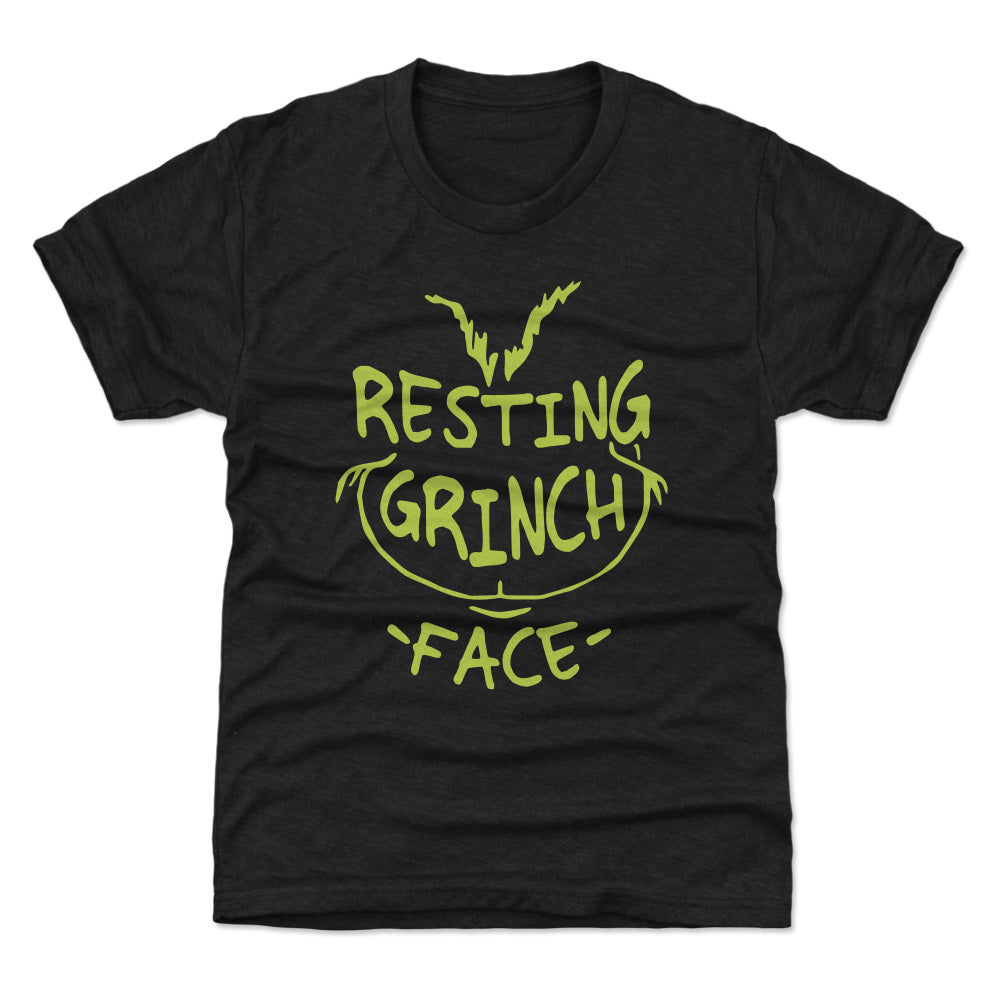 Christmas Resting Grinch Face WHT