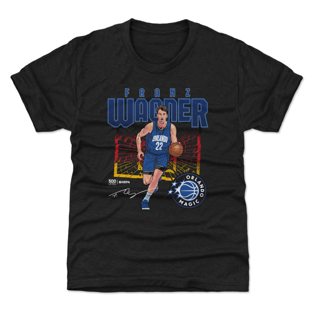 Franz Wagner Orlando Magic Shattered Flag WHT