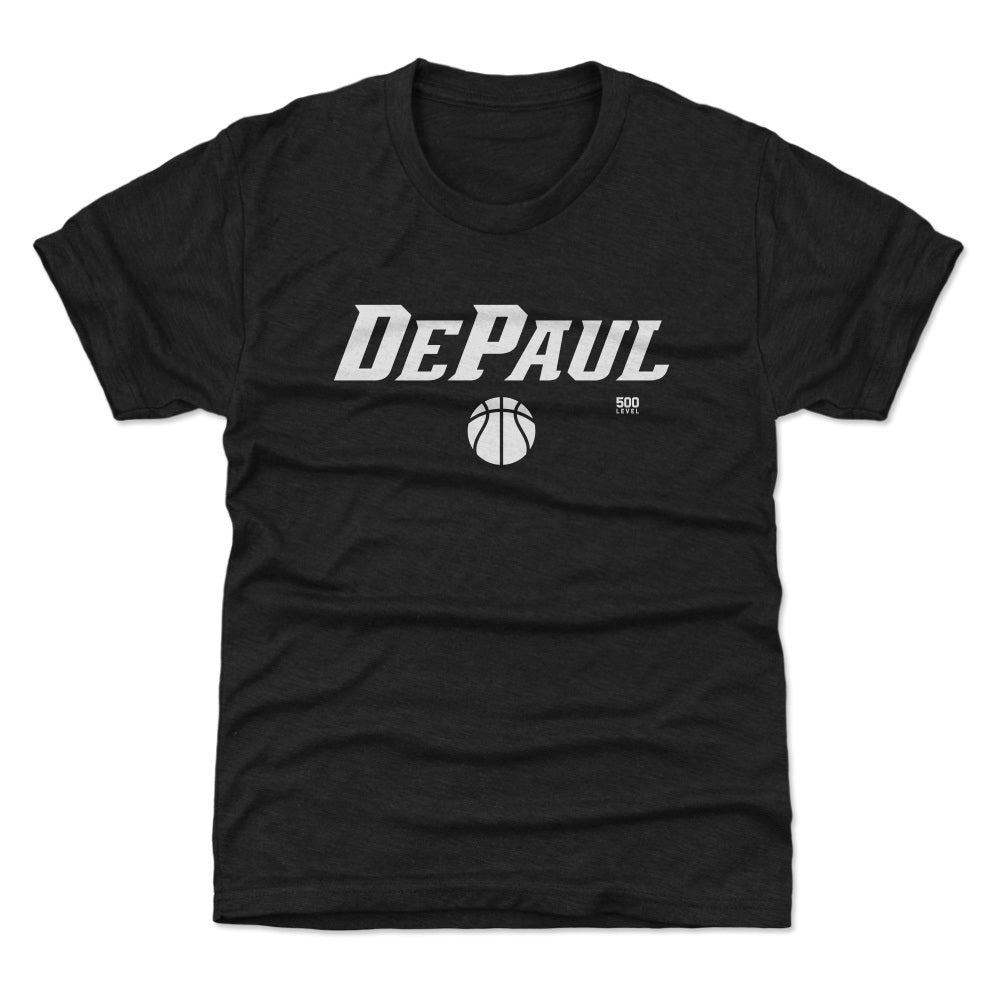 DePaul Blue Demons Basketball Minimalist WHT
