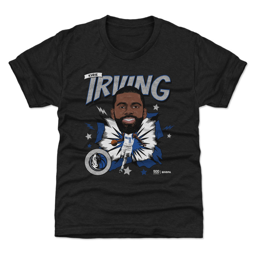 Kyrie Irving Dallas Mavericks Caricature WHT