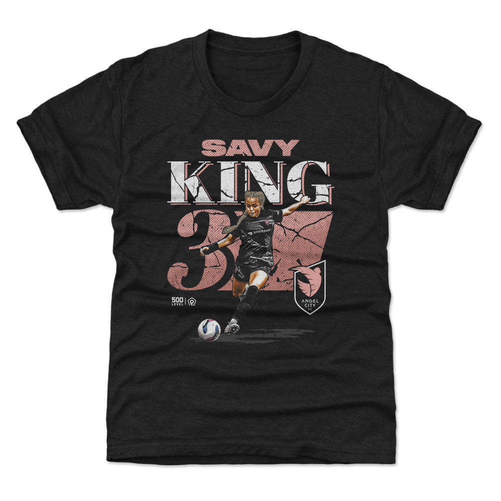Savy King Angel City FC Cracked Number WHT