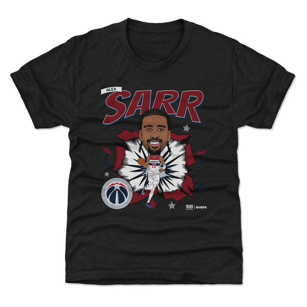 Alex Sarr Washington Wizards Caricature WHT