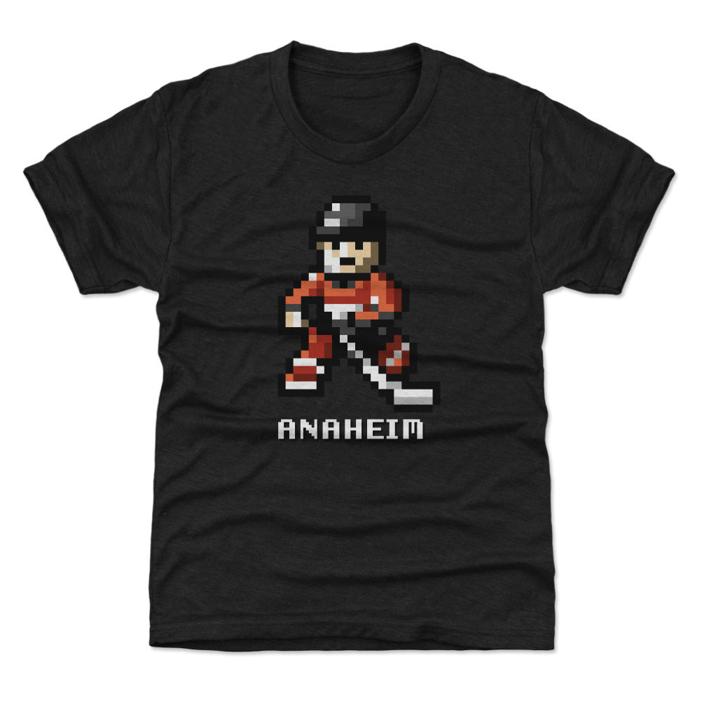 Anaheim Hockey 8-bit WHT