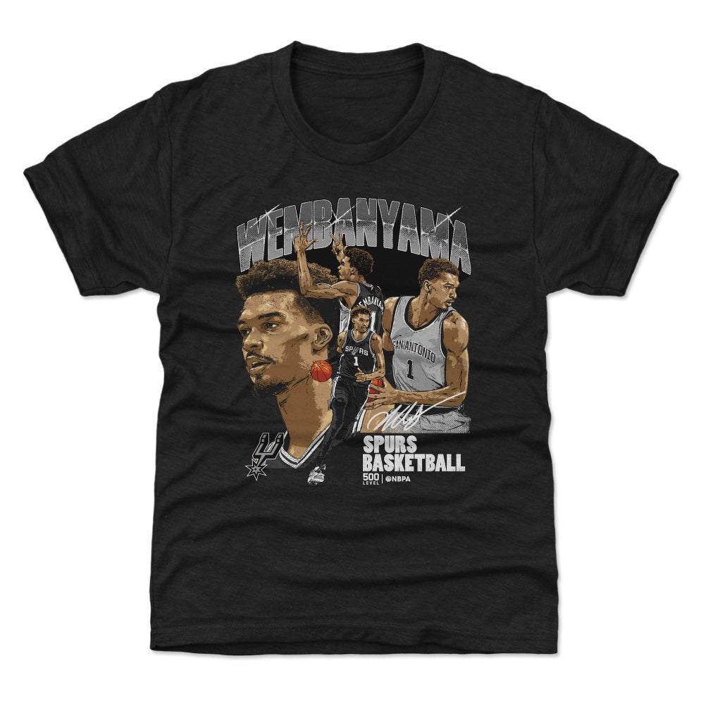 Victor Wembanyama San Antonio Spurs Collage WHT