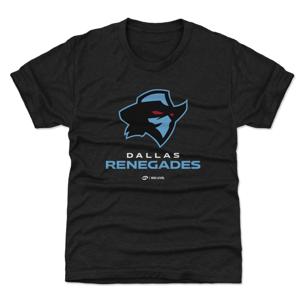 Dallas Renegades Primary Logo WHT