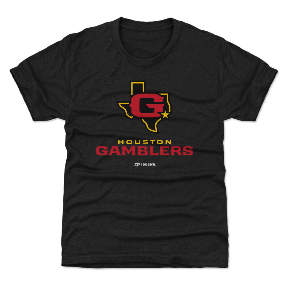 Houston Gamblers Primary Logo WHT