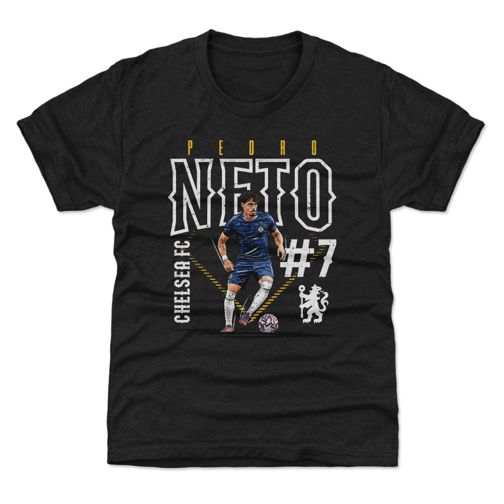 Pedro Neto Chelsea FC Outline Number WHT