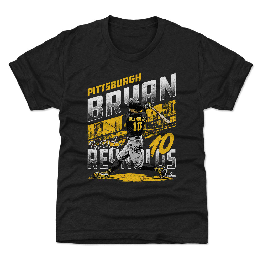 Bryan Reynolds Pittsburgh City Name WHT