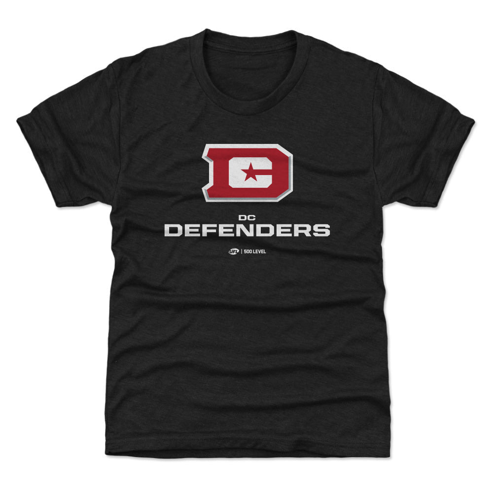 DC Defenders Primary Logo WHT