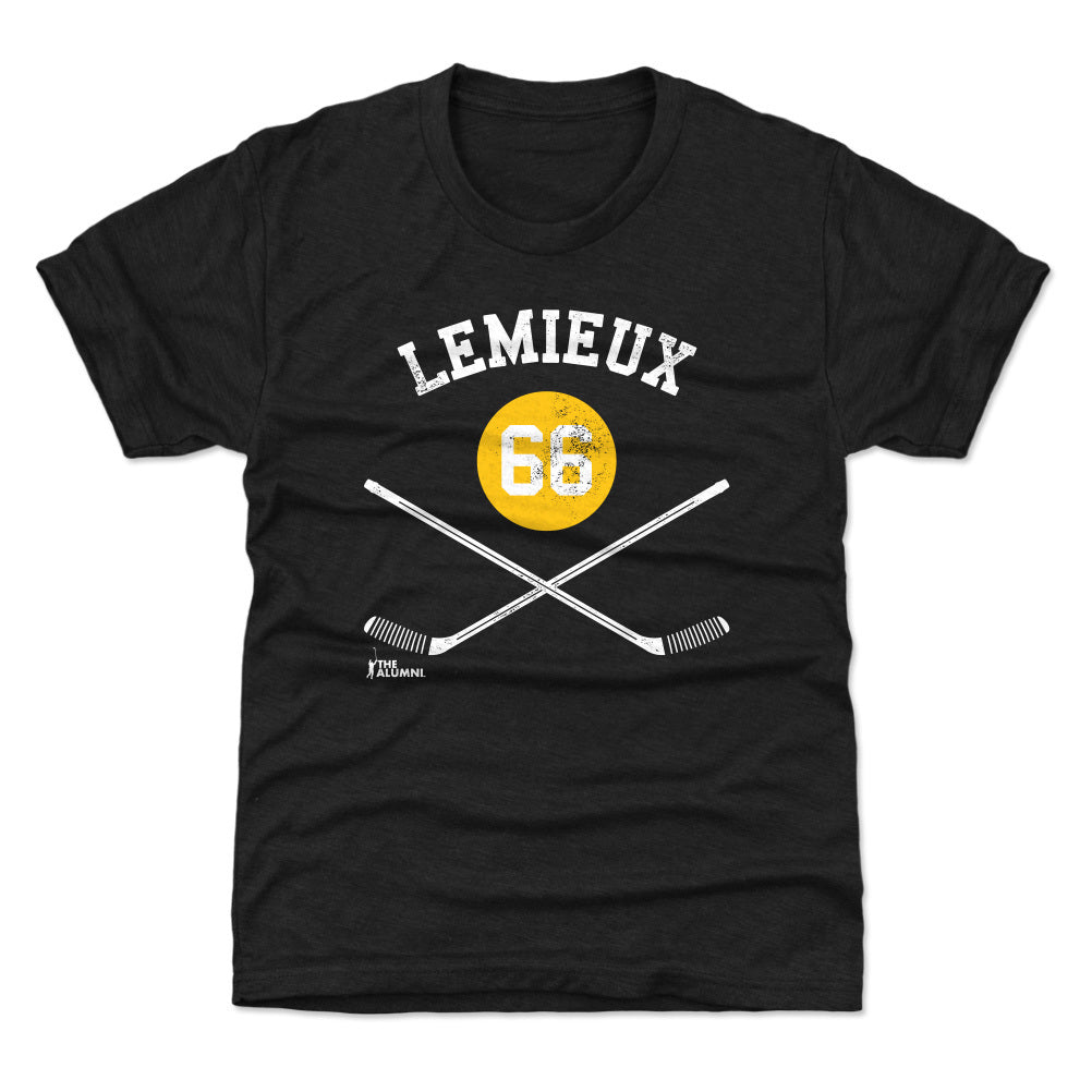 Mario Lemieux Pittsburgh 66 Sticks WHT