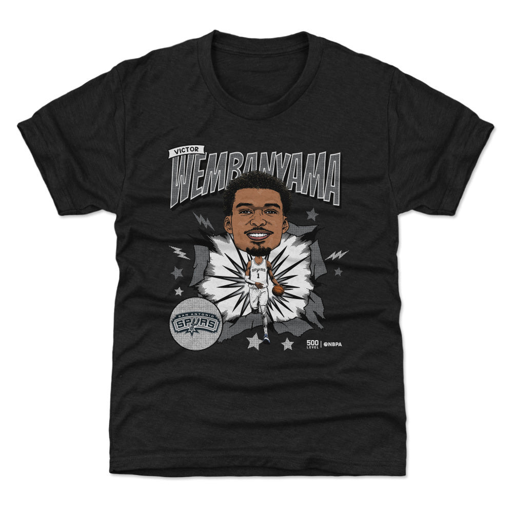 Victor Wembanyama San Antonio Spurs Caricature WHT