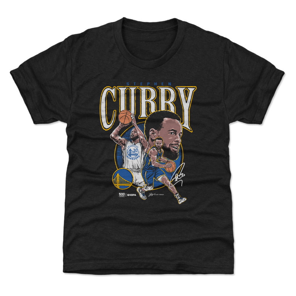 Steph Curry Golden State Warriors Trio WHT
