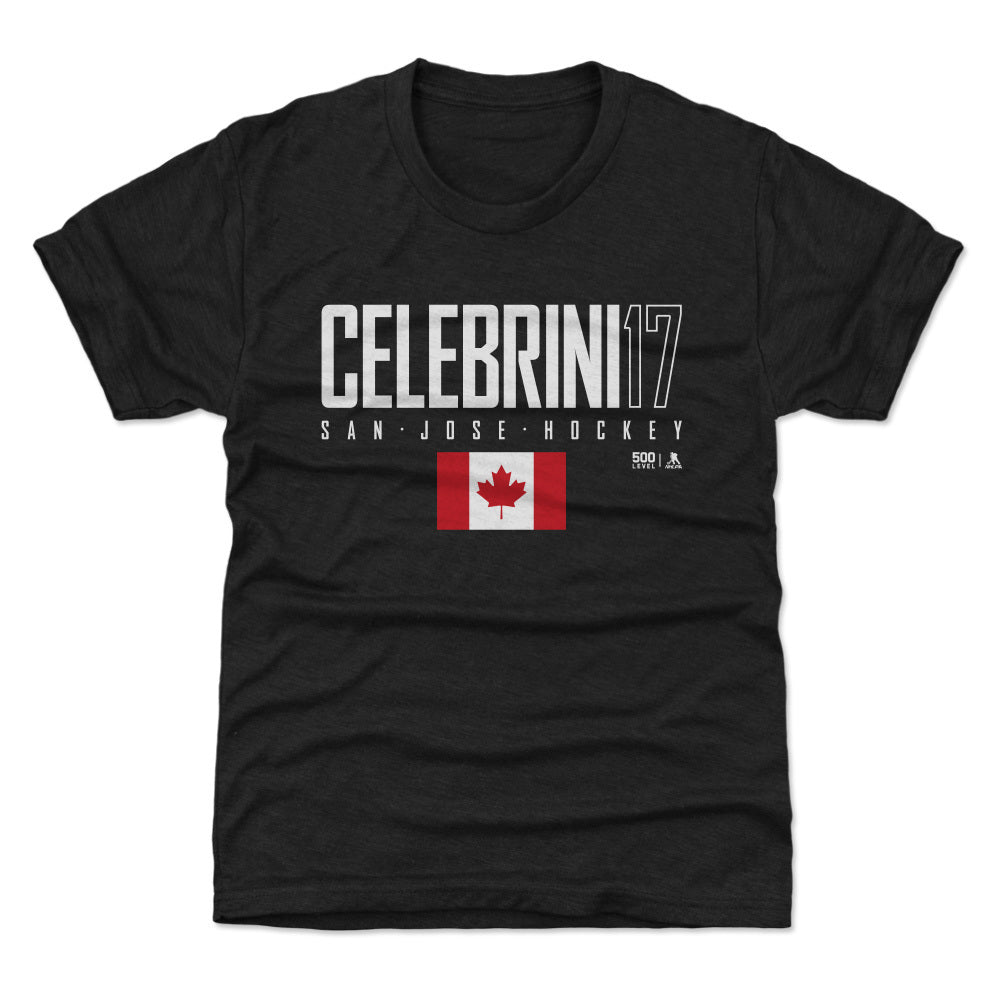 Macklin Celebrini San Jose Canada Elite WHT