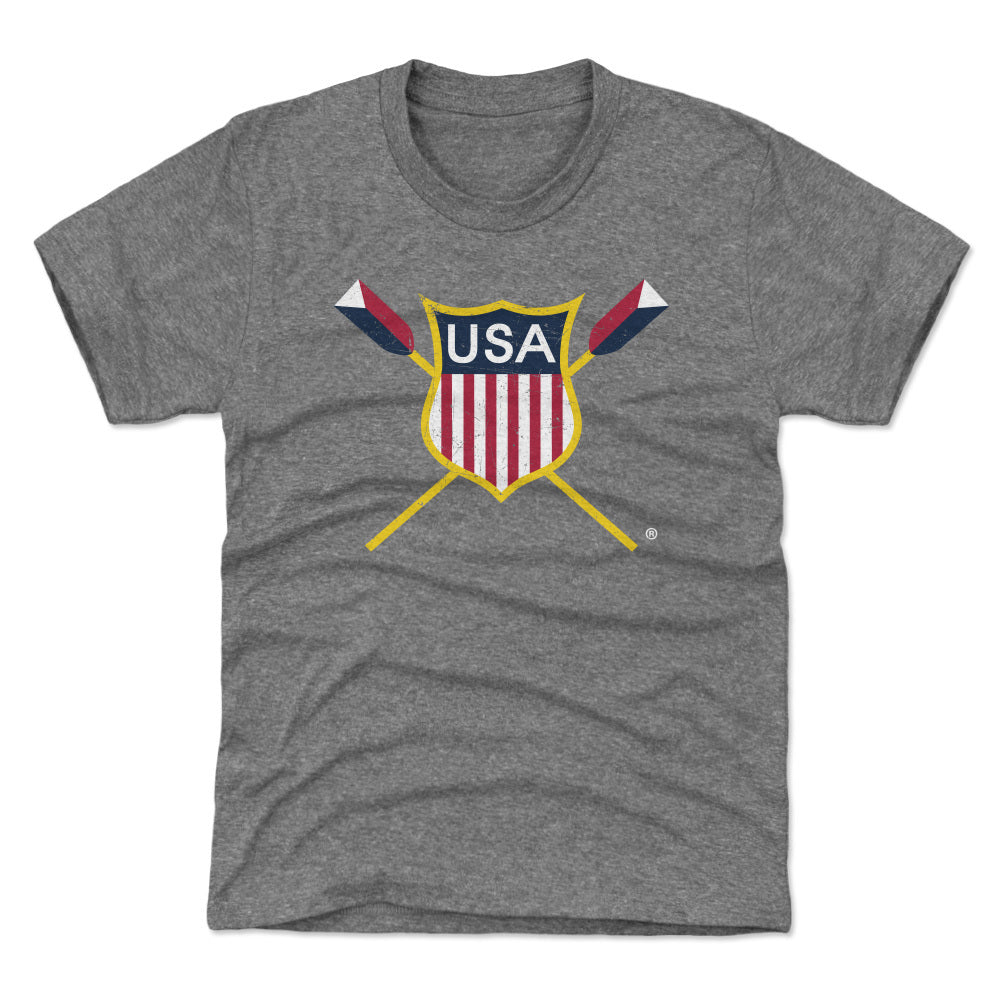 USRowing Emblem WHT