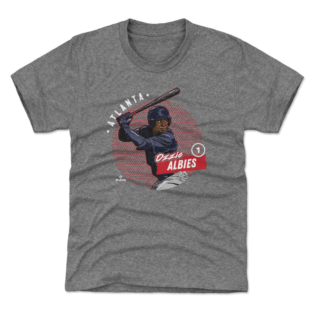 Ozzie Albies Atlanta Dots WHT