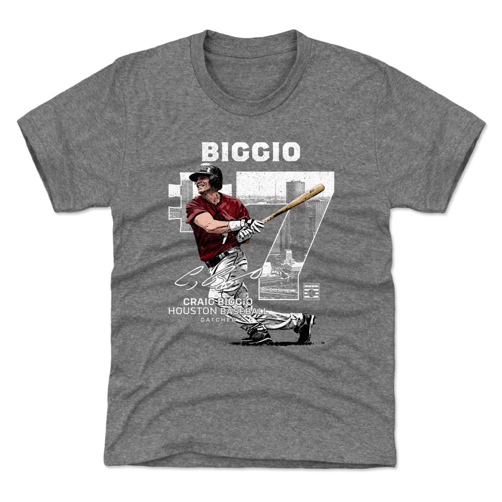 Craig Biggio Throwback Number WHT