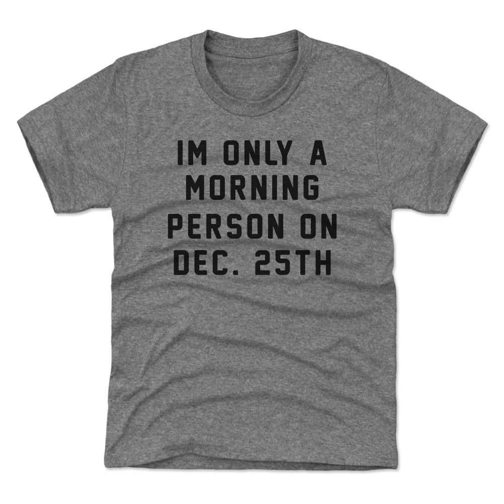 Christmas Morning Person On Christmas
