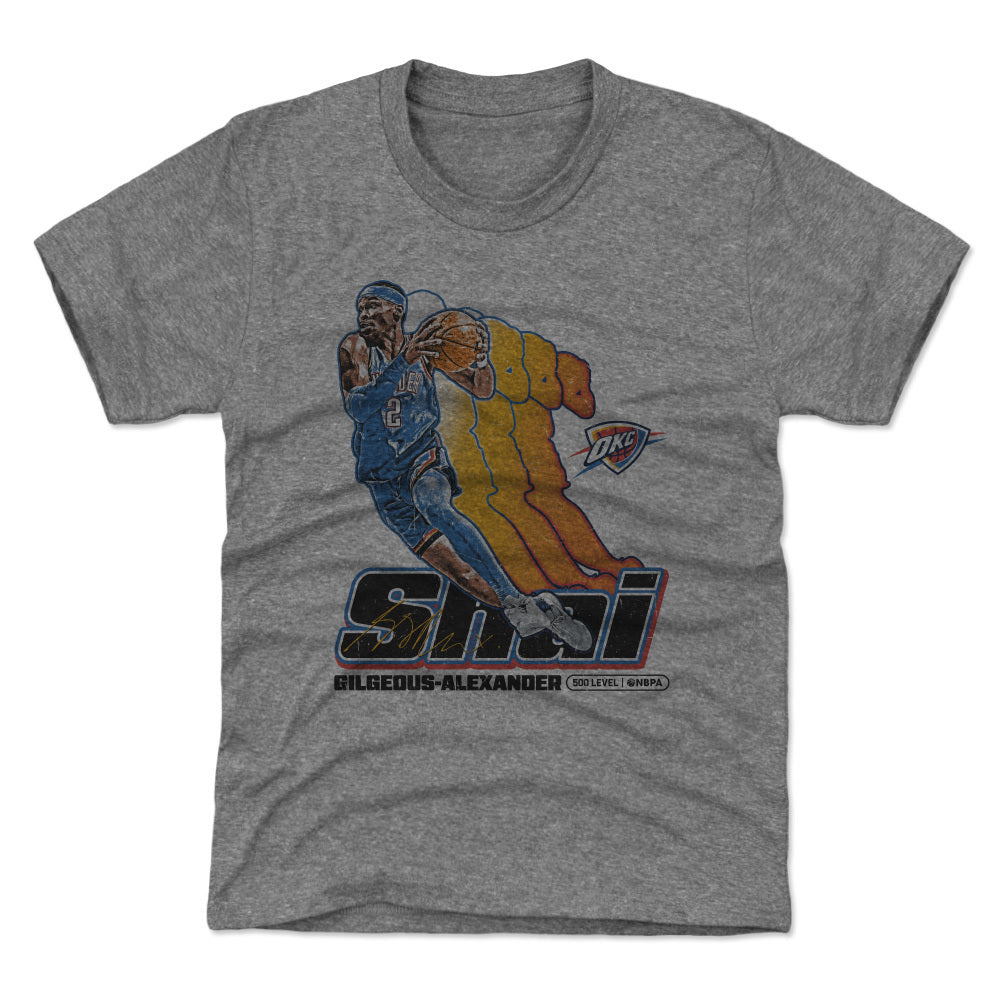 Shai Gilgeous-Alexander Oklahoma City Thunder Retro