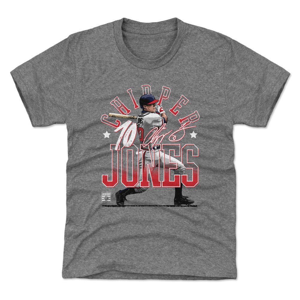 Chipper Jones Atlanta Arch WHT