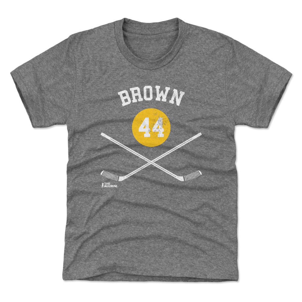 Rob Brown Pittsburgh 44 Sticks WHT
