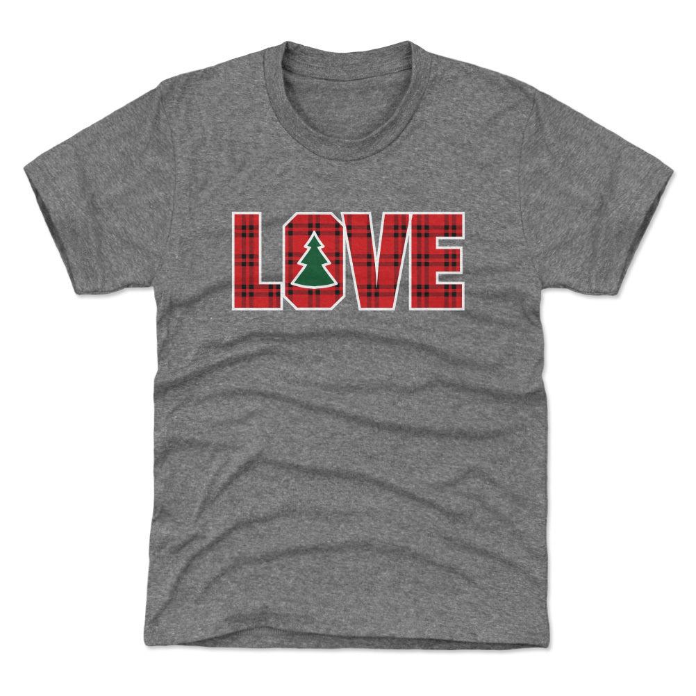 Christmas LOVE Christmas Plaid WHT