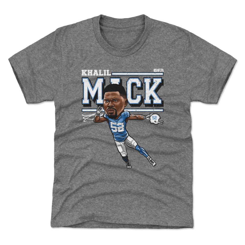 Khalil Mack Los Angeles C Cartoon WHT