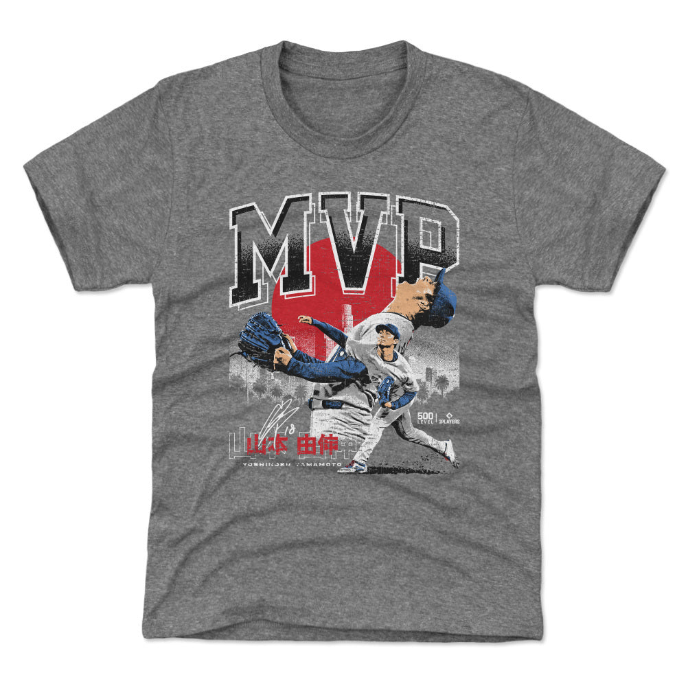 Yoshinobu Yamamoto Los Angeles D 2025 Championship MVP WHT