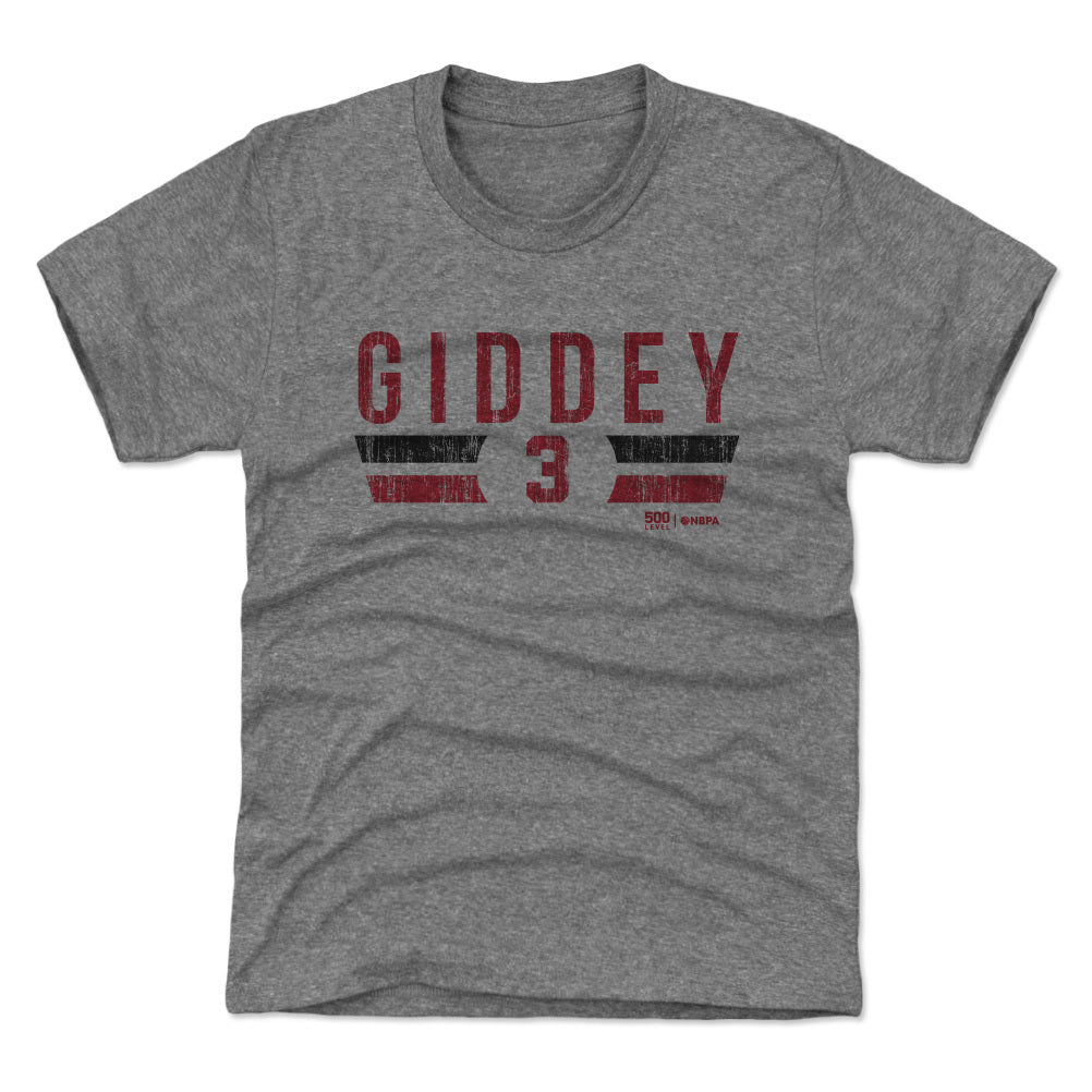 Josh Giddey Chicago Bulls Font