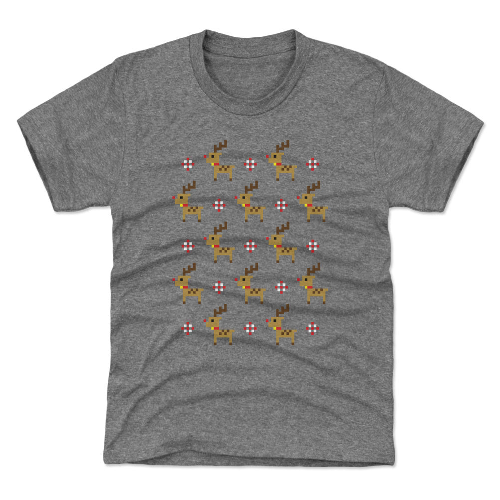 Christmas 8-bit Reindeer WHT